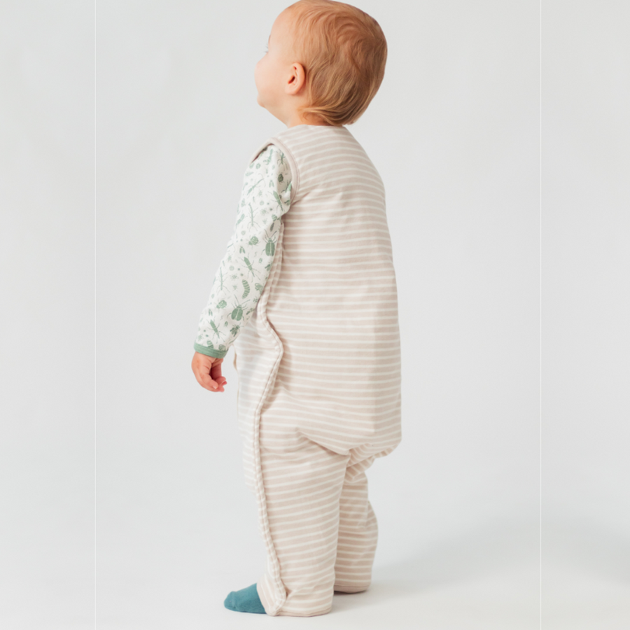Duvet Sleep Suit | Dune Stripe