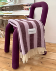 Candy Wrap Blanket | Lilac Aubergine