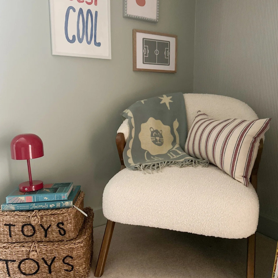 Lambswool Baby Blanket | Circus Jacquard