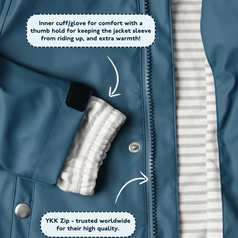 Waterproof Raincoat Jacket | Sage