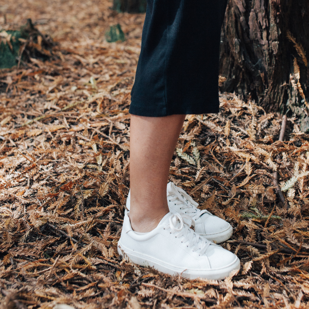 Womens Sneaker Sock Twin Pack | White - Merino & Me