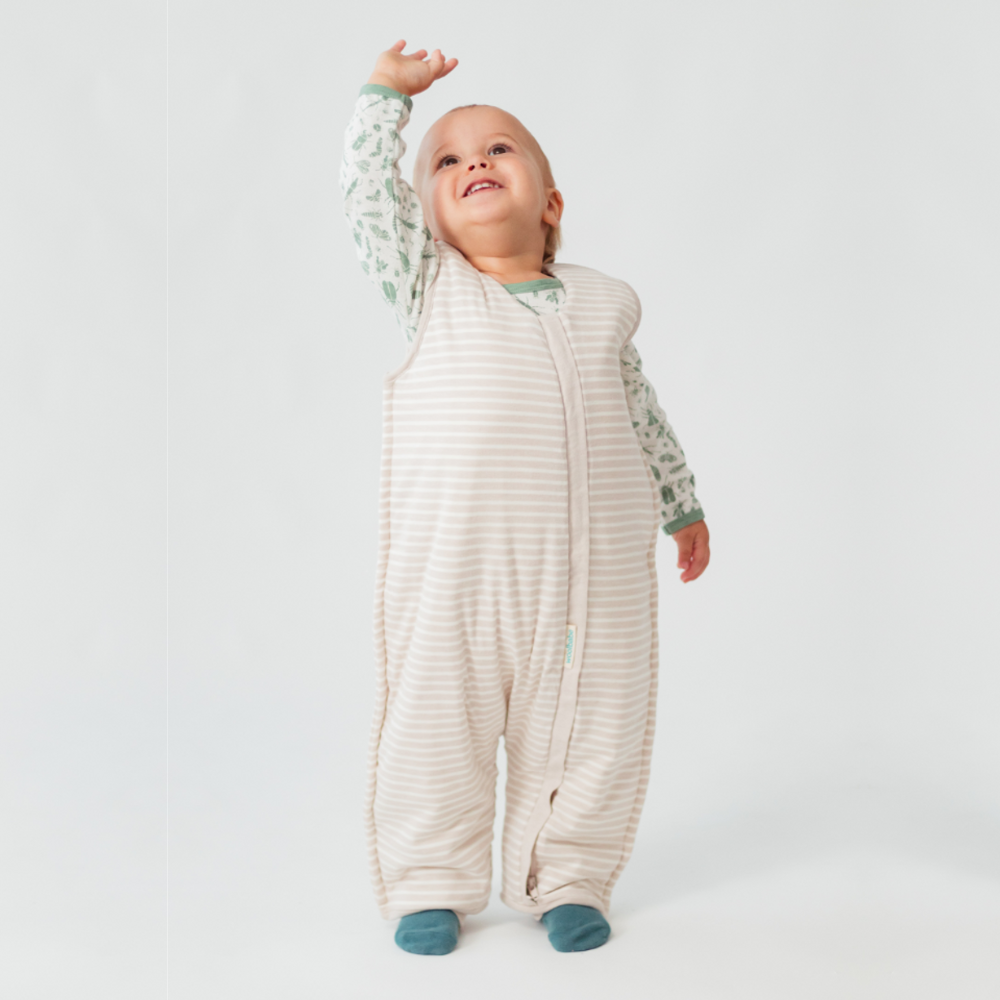 Duvet Sleep Suit | Dune Stripe
