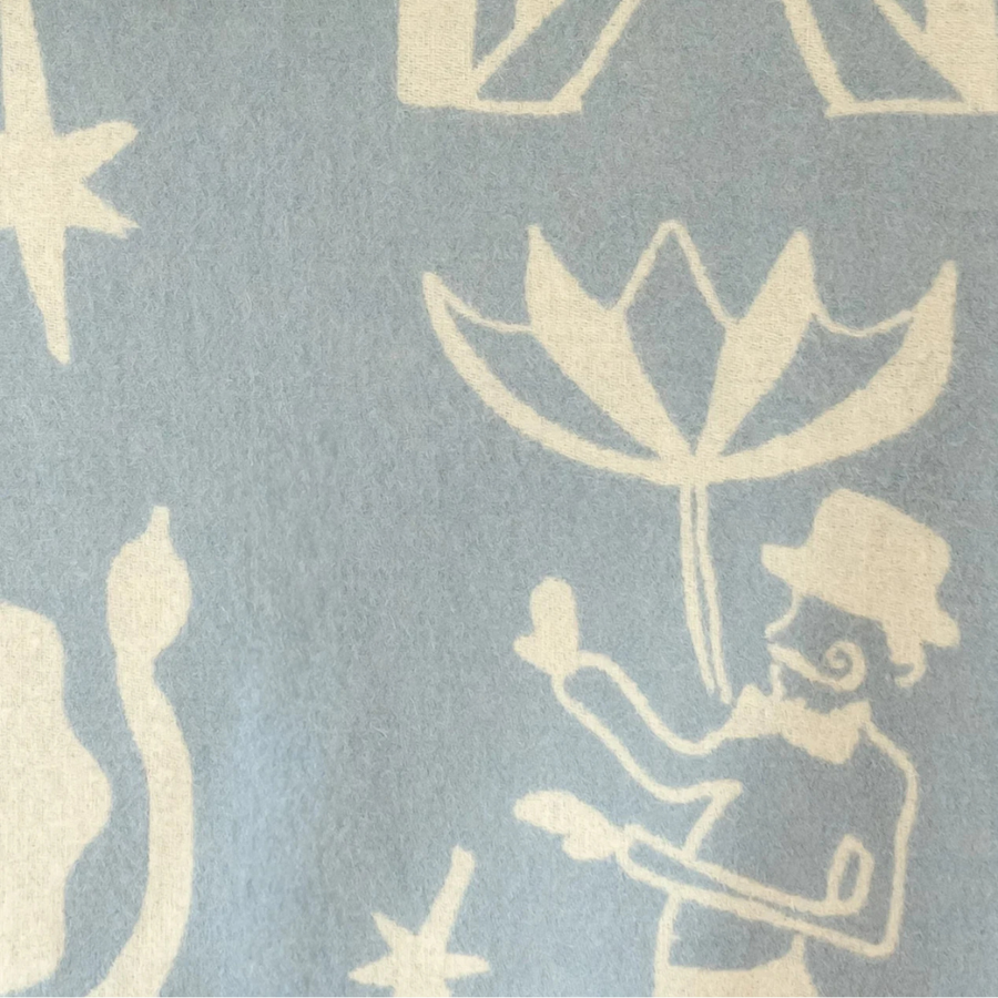 Lambswool Baby Blanket | Circus Jacquard