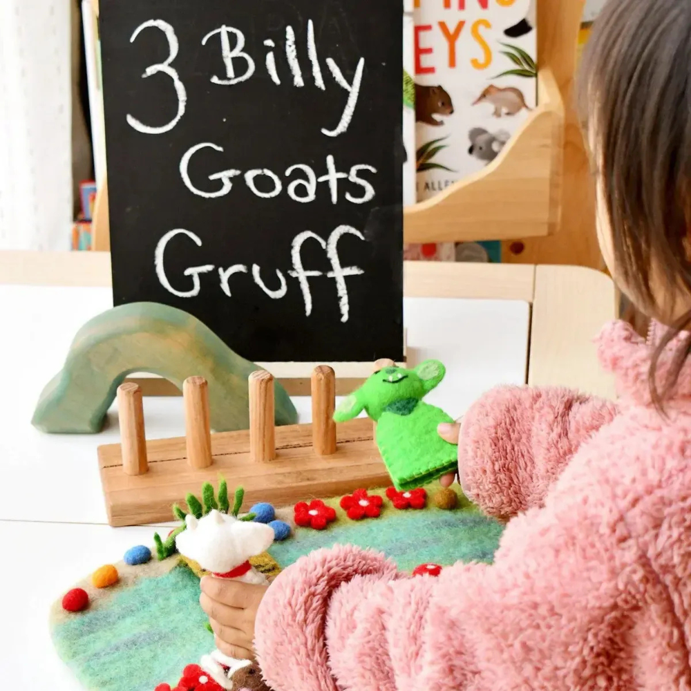 Finger Puppet Set | Three Billy Goats Gruff