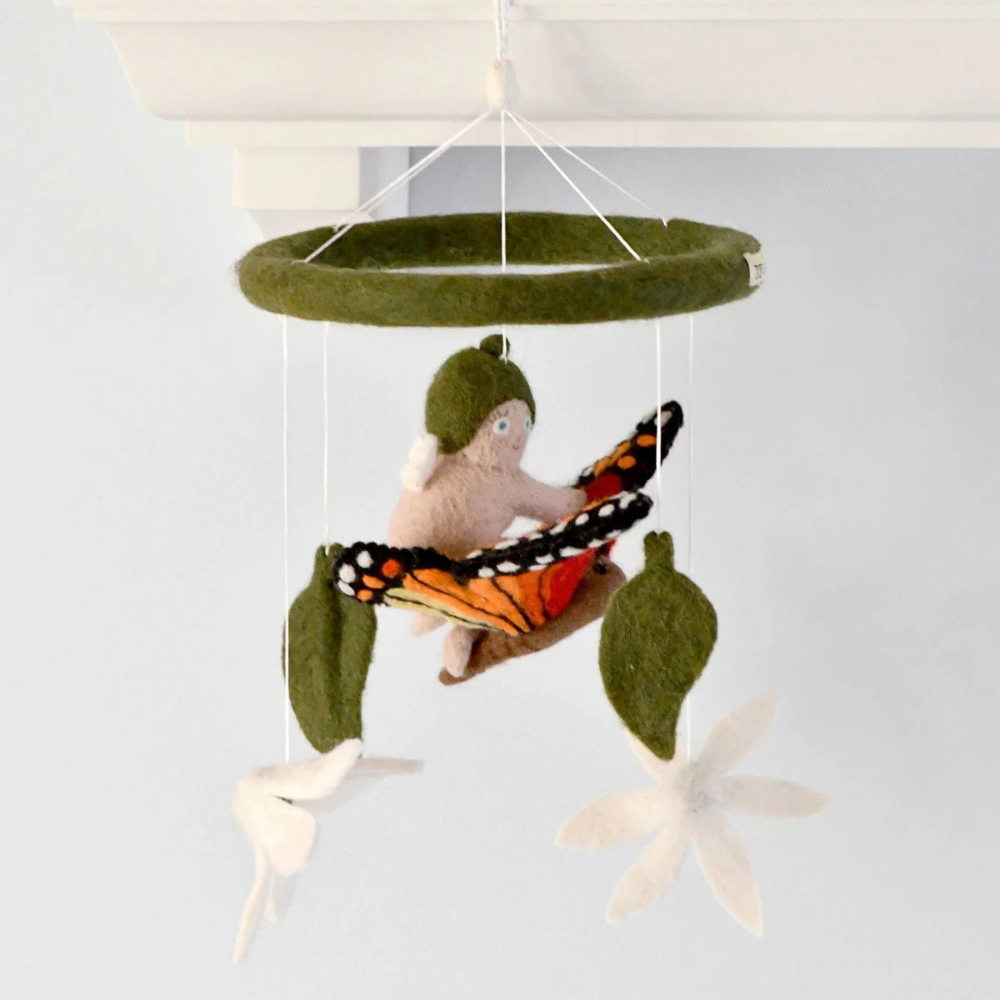 Baby Mobile | May Gibbs Gumnut Baby with Butterfly