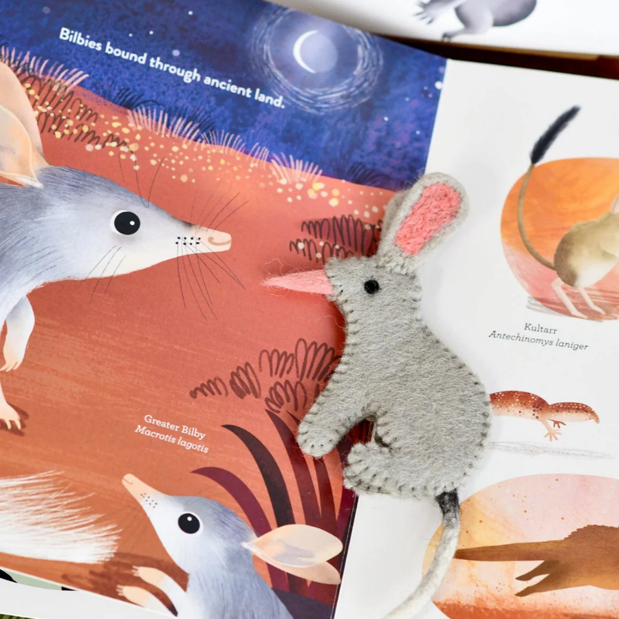 Book and Finger Puppet Set | Jumping Joeys by Sarah Allen