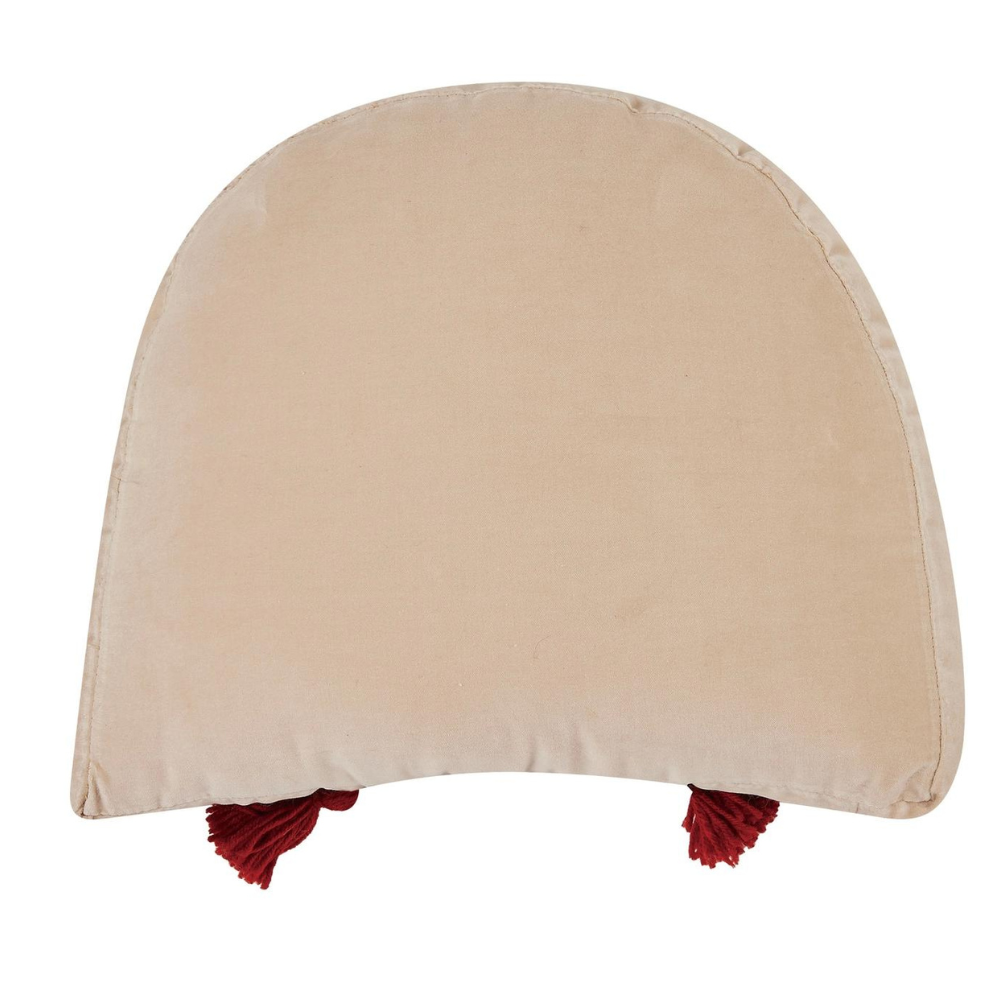 Wool Hook Cushion | In Bloom with Tassels - Merino & Me