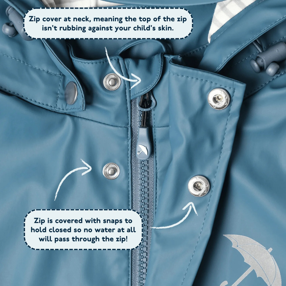 Waterproof Raincoat Jacket | Blush