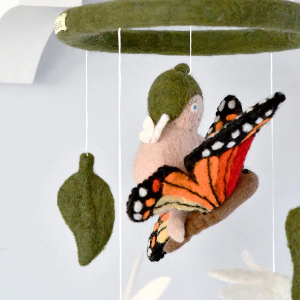 Baby Mobile | May Gibbs Gumnut Baby with Butterfly