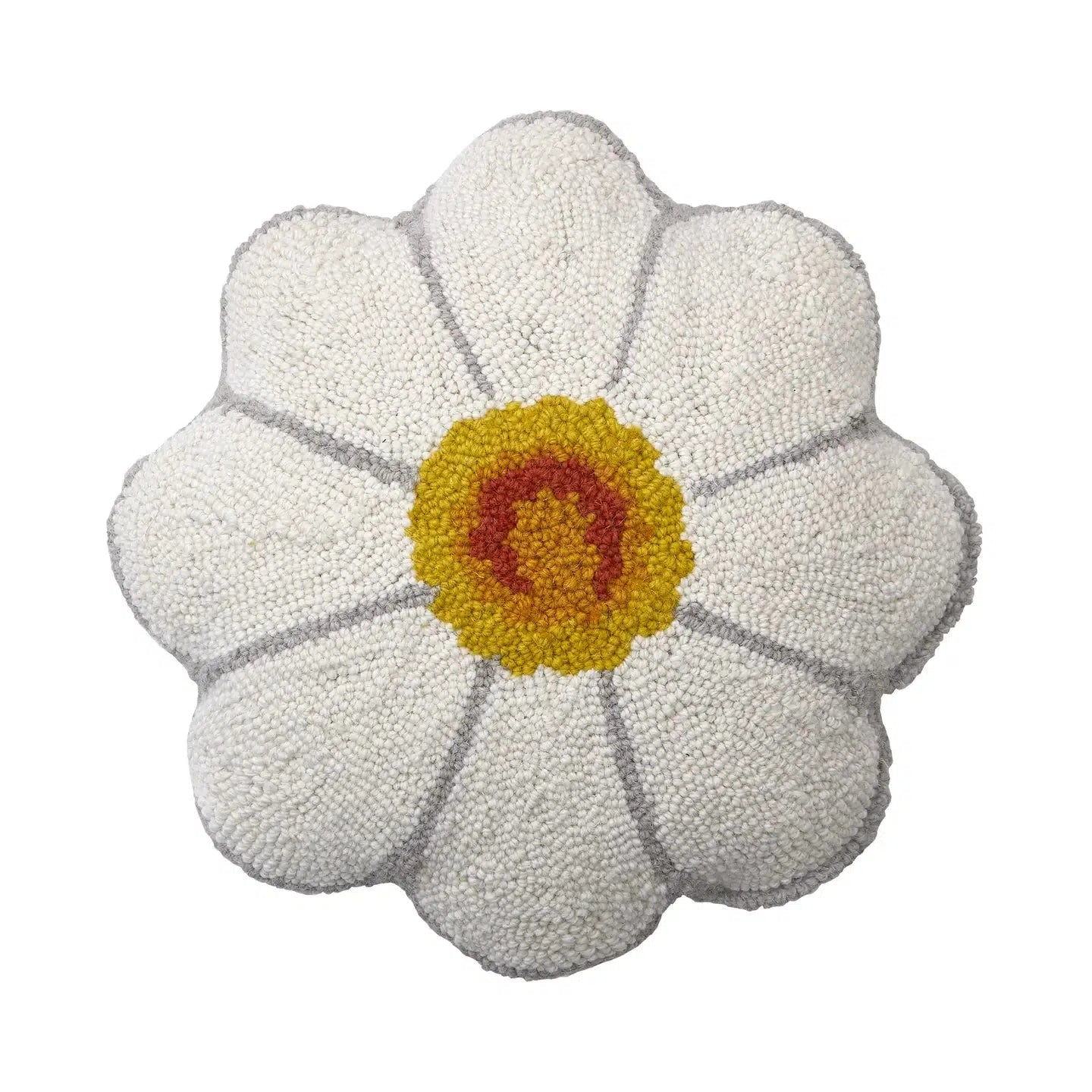 Wool Hook Cushion | Daisy - Merino & Me