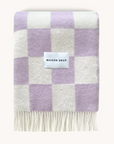 Candy Wrap Blanket | Lilac White