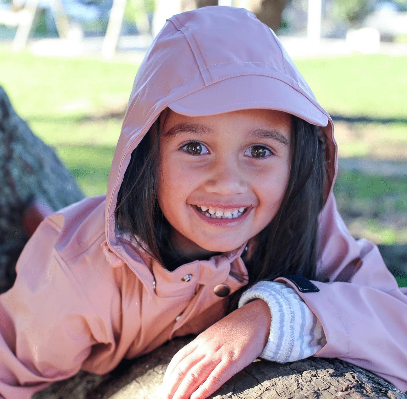 Waterproof Raincoat Jacket | Blush