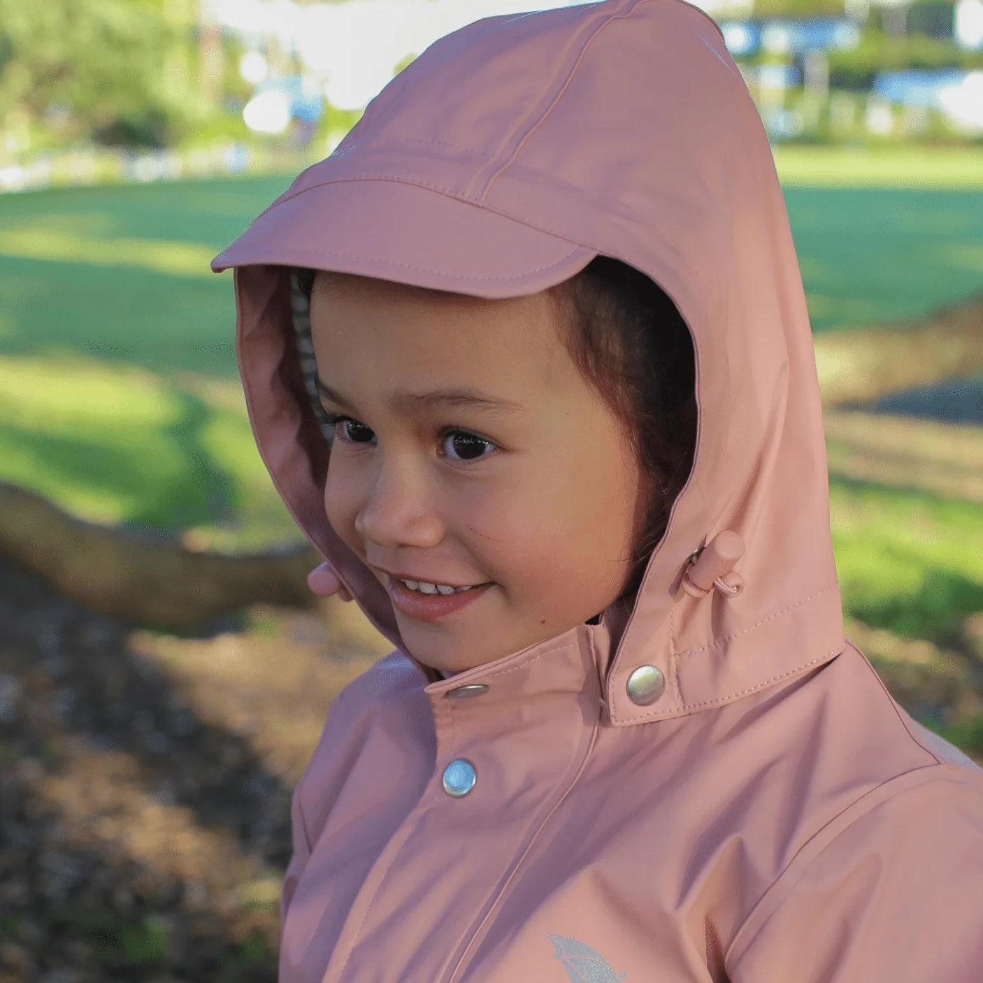 Waterproof Raincoat Jacket | Blush