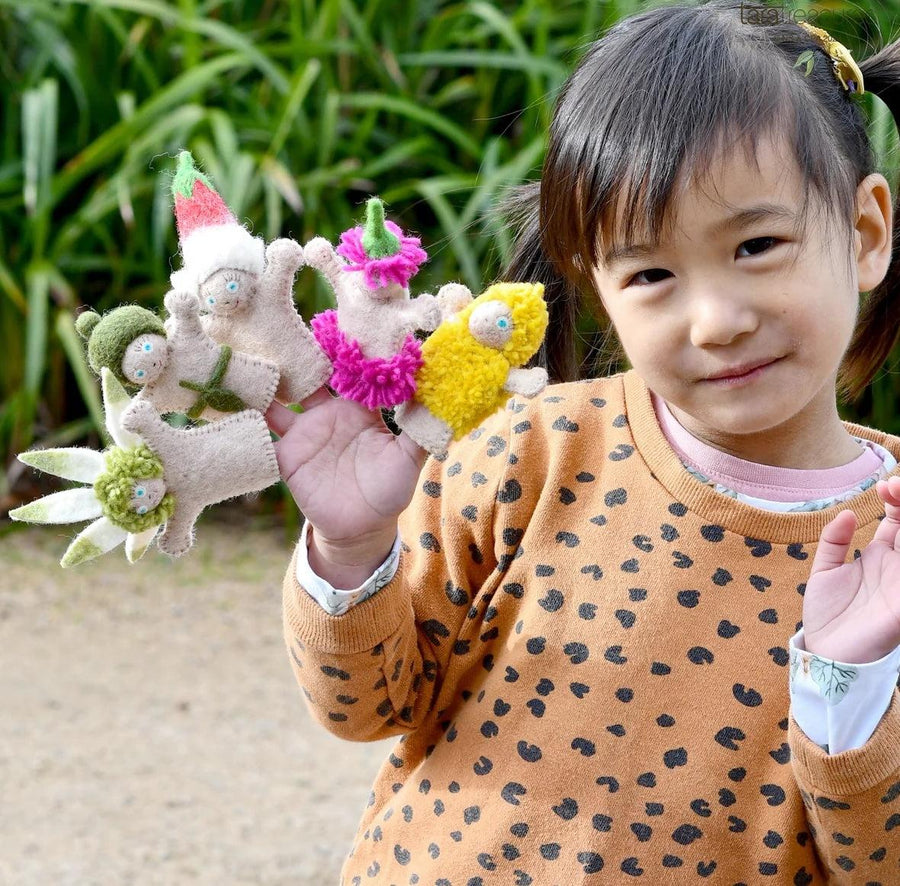 Finger Puppet Set | Bush Babies - Merino & Me