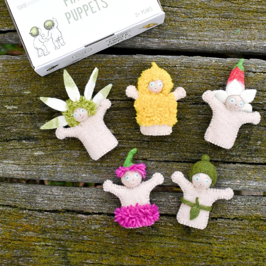 Finger Puppet Set | Bush Babies - Merino & Me