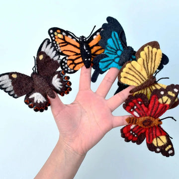 Finger Puppet Set | Butterflies