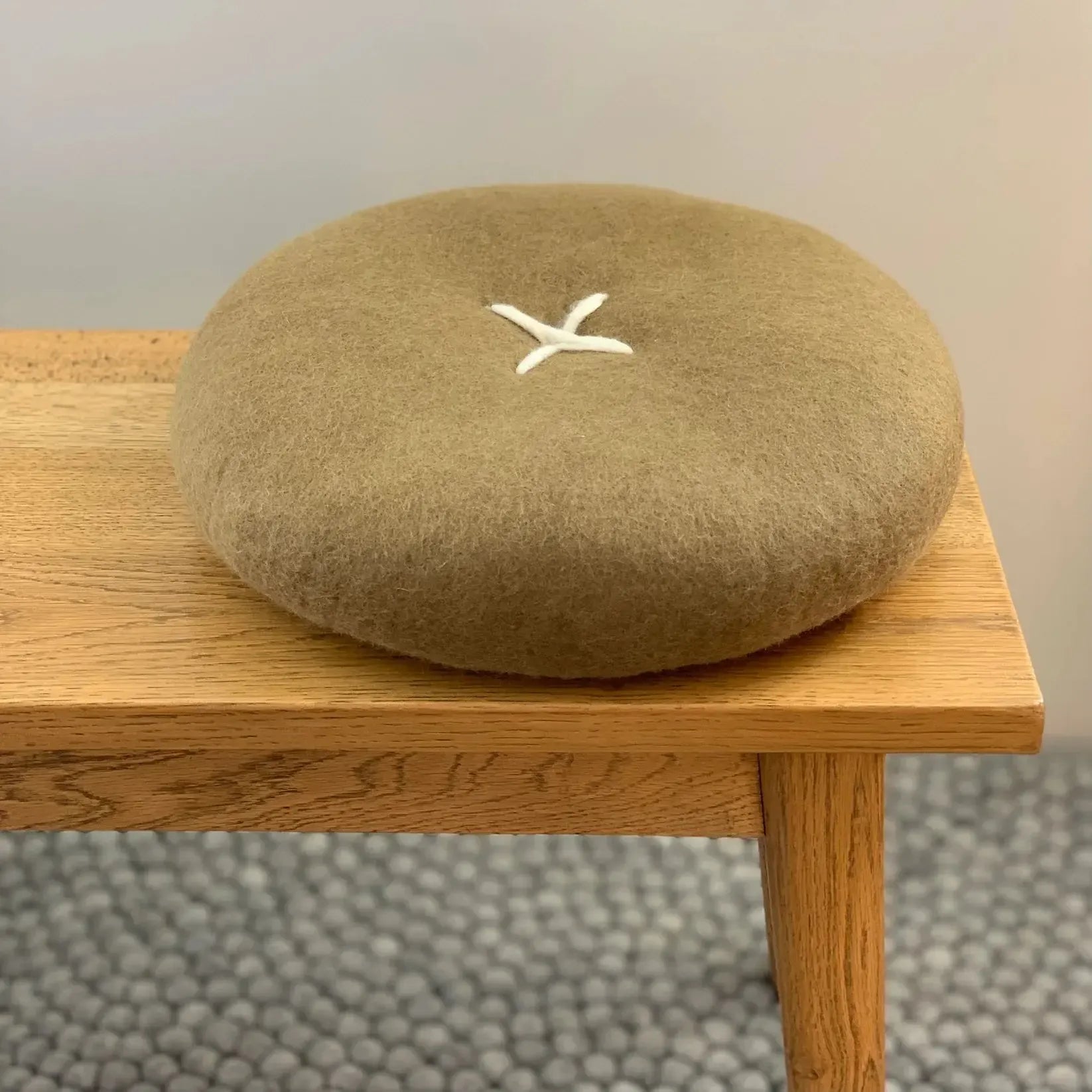 Button Cushion | Olive
