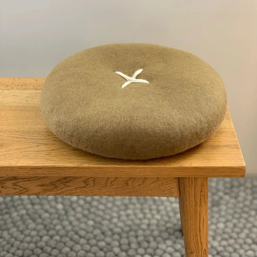 Button Cushion | Olive