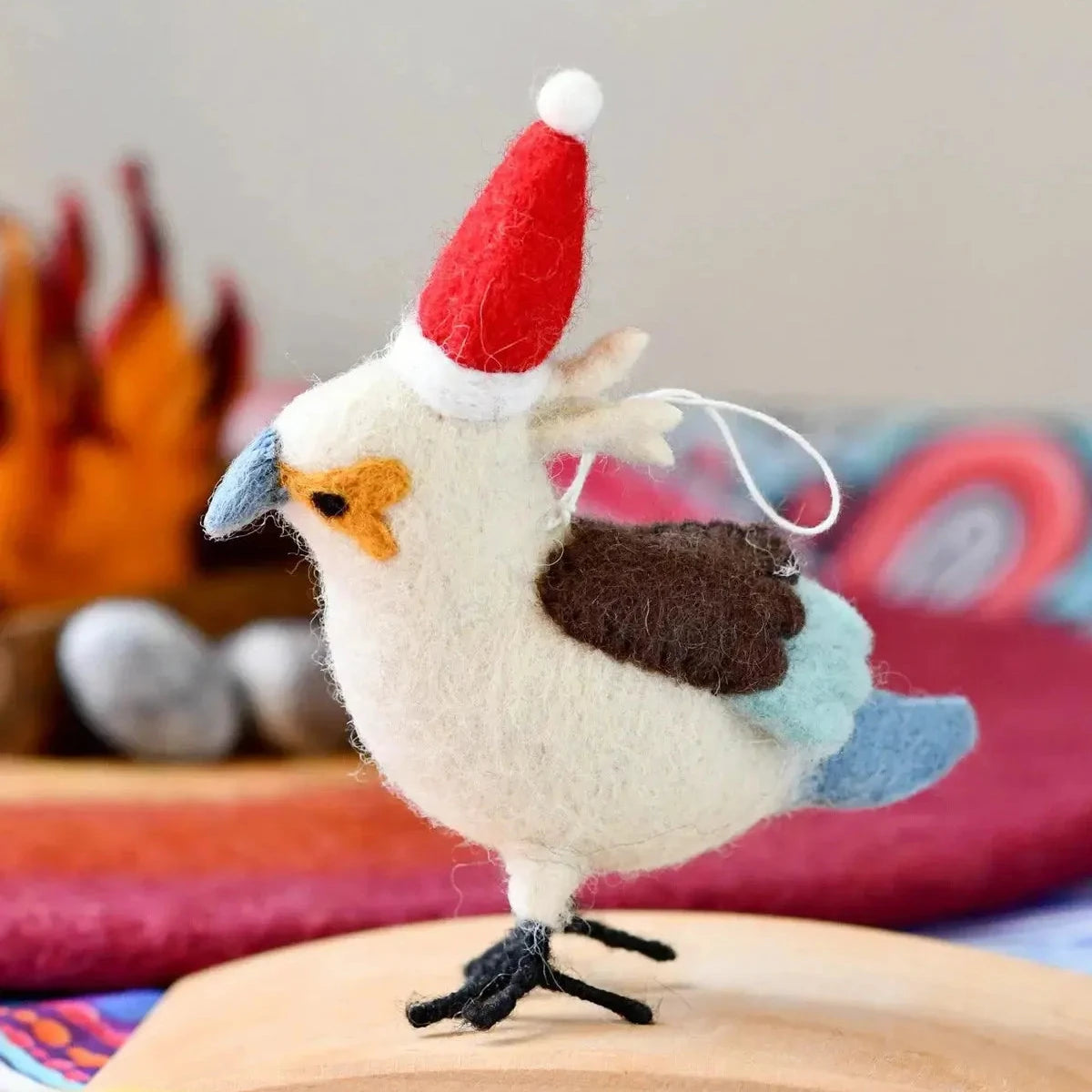 Felt Kookaburra Ornament