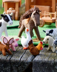 Felt Farm Animals Toy Set