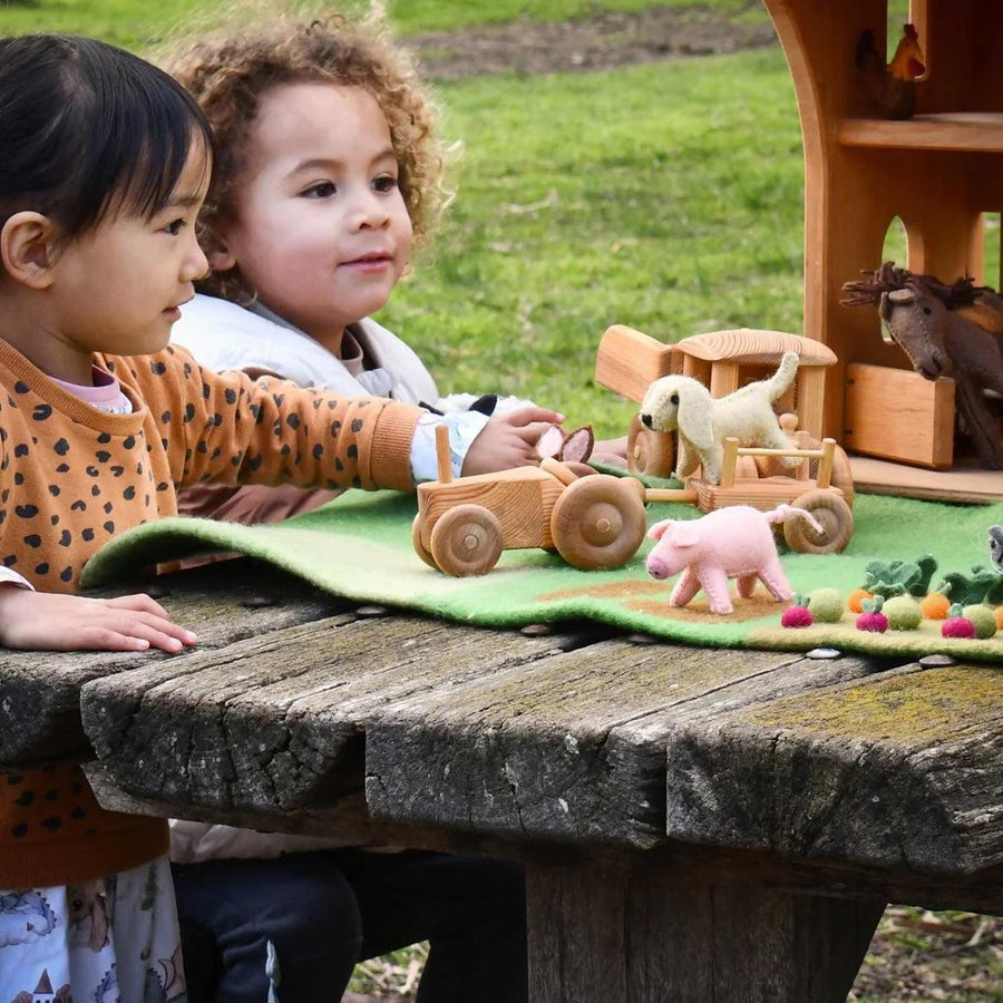 Felt Farm Animals Toy Set