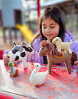 Felt Farm Animals Toy Set