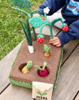 Grow Your Own Garden | Felt Planter Box with Sprouts and Vegetables