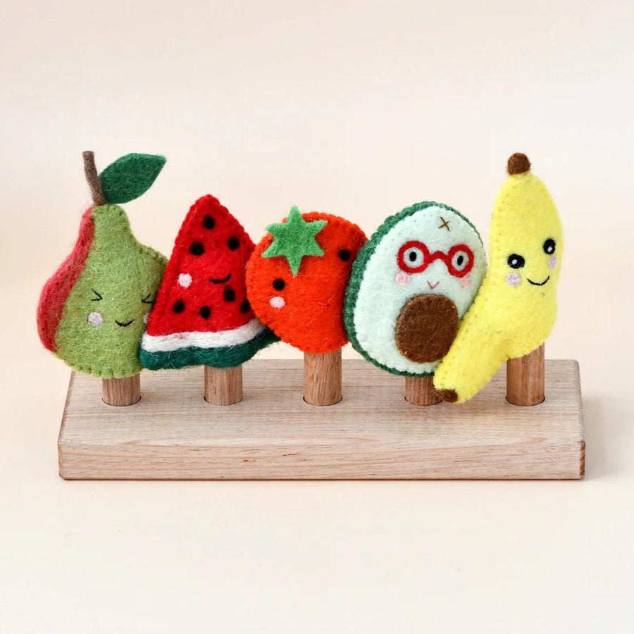 Finger Puppet Set | Fruits