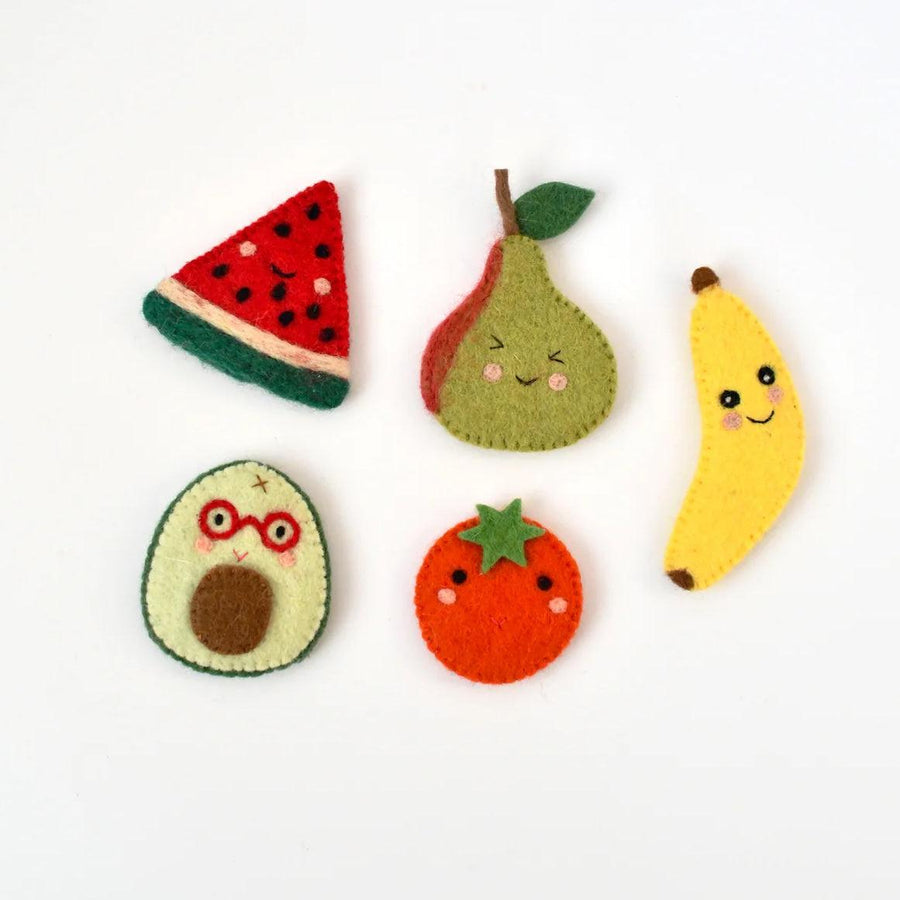 Finger Puppet Set | Fruits