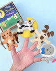 Finger Puppet Set | Hey Diddle Diddle - Merino & Me