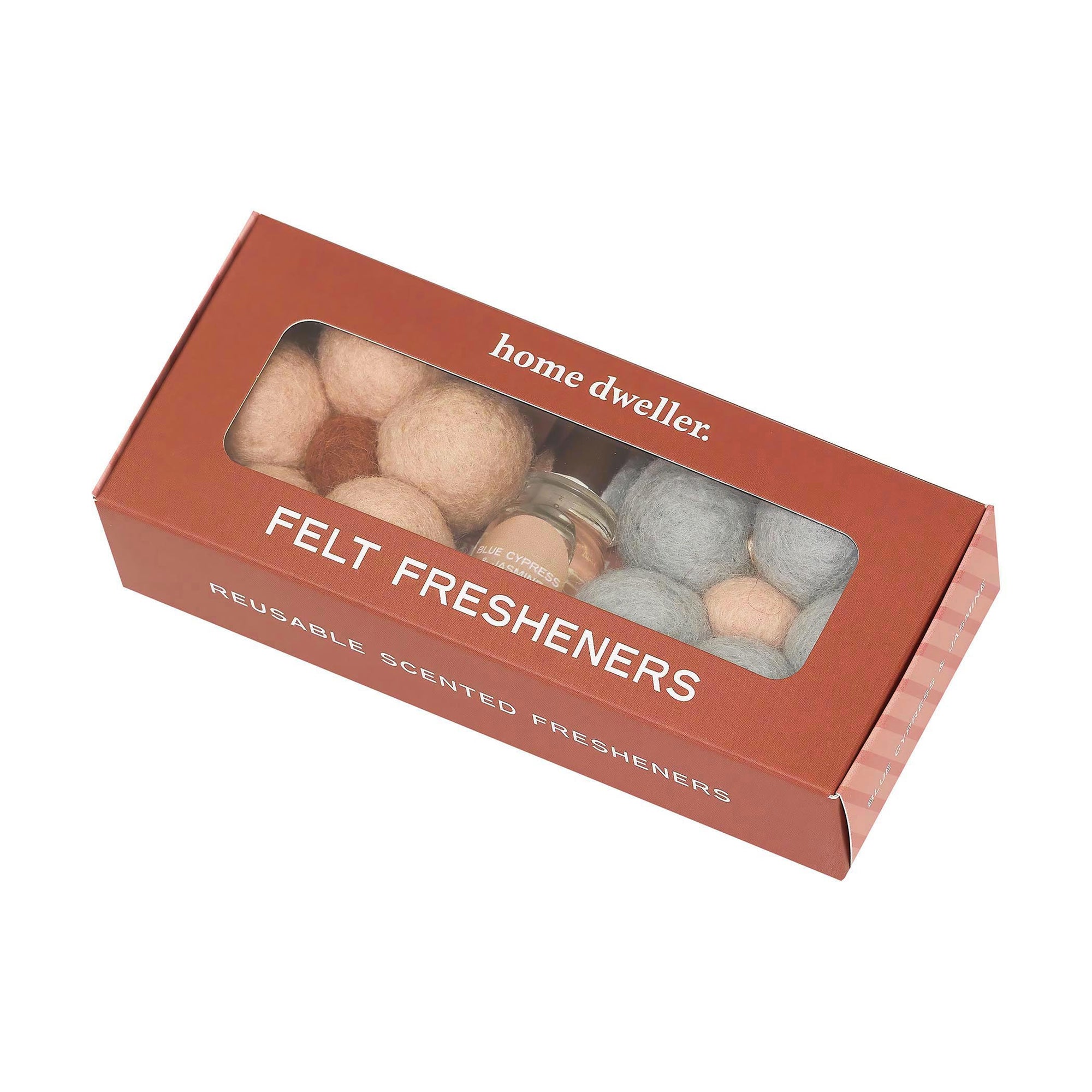 Felt Fresheners | Blue Cypress & Jasmine - Merino & Me