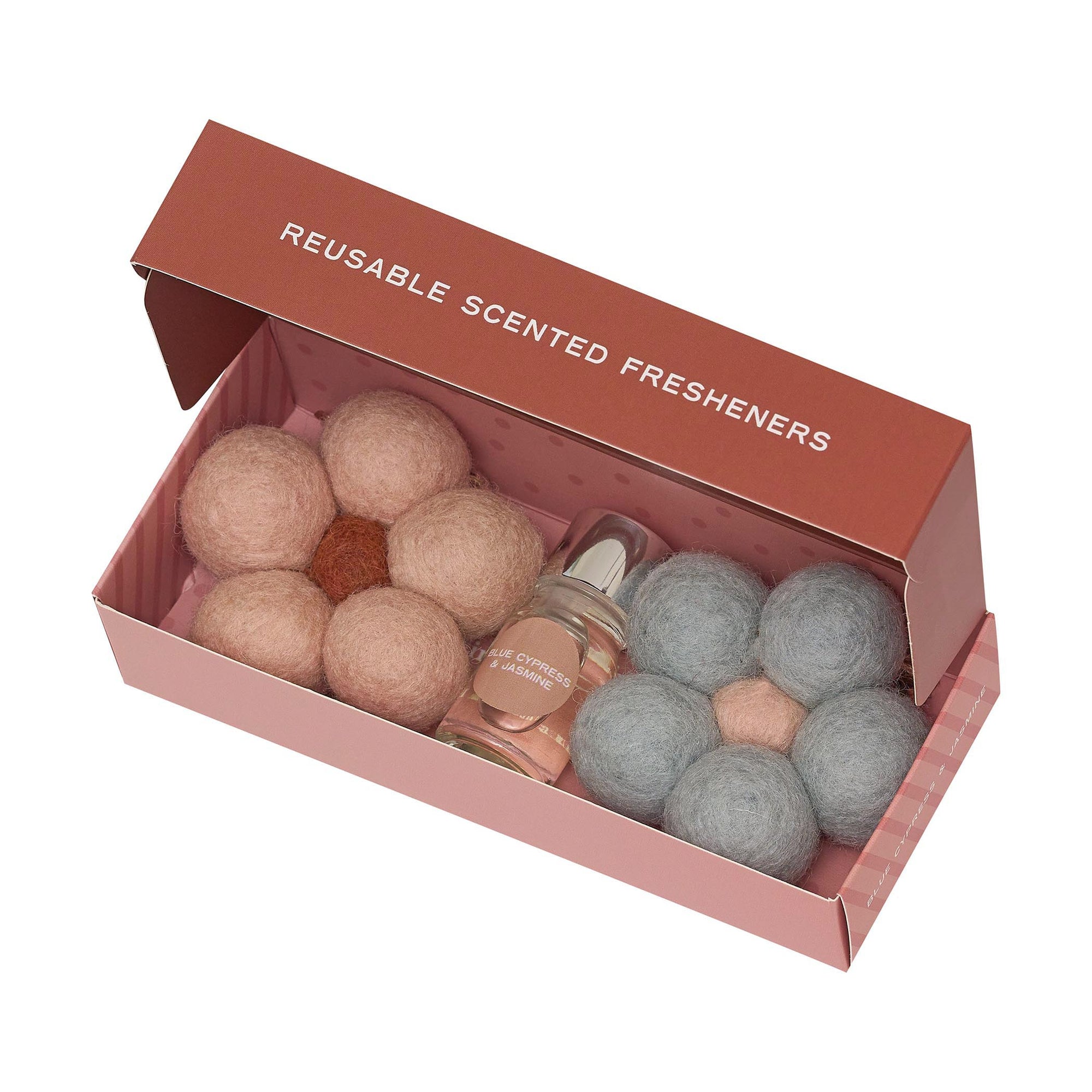 Felt Fresheners | Blue Cypress & Jasmine - Merino & Me