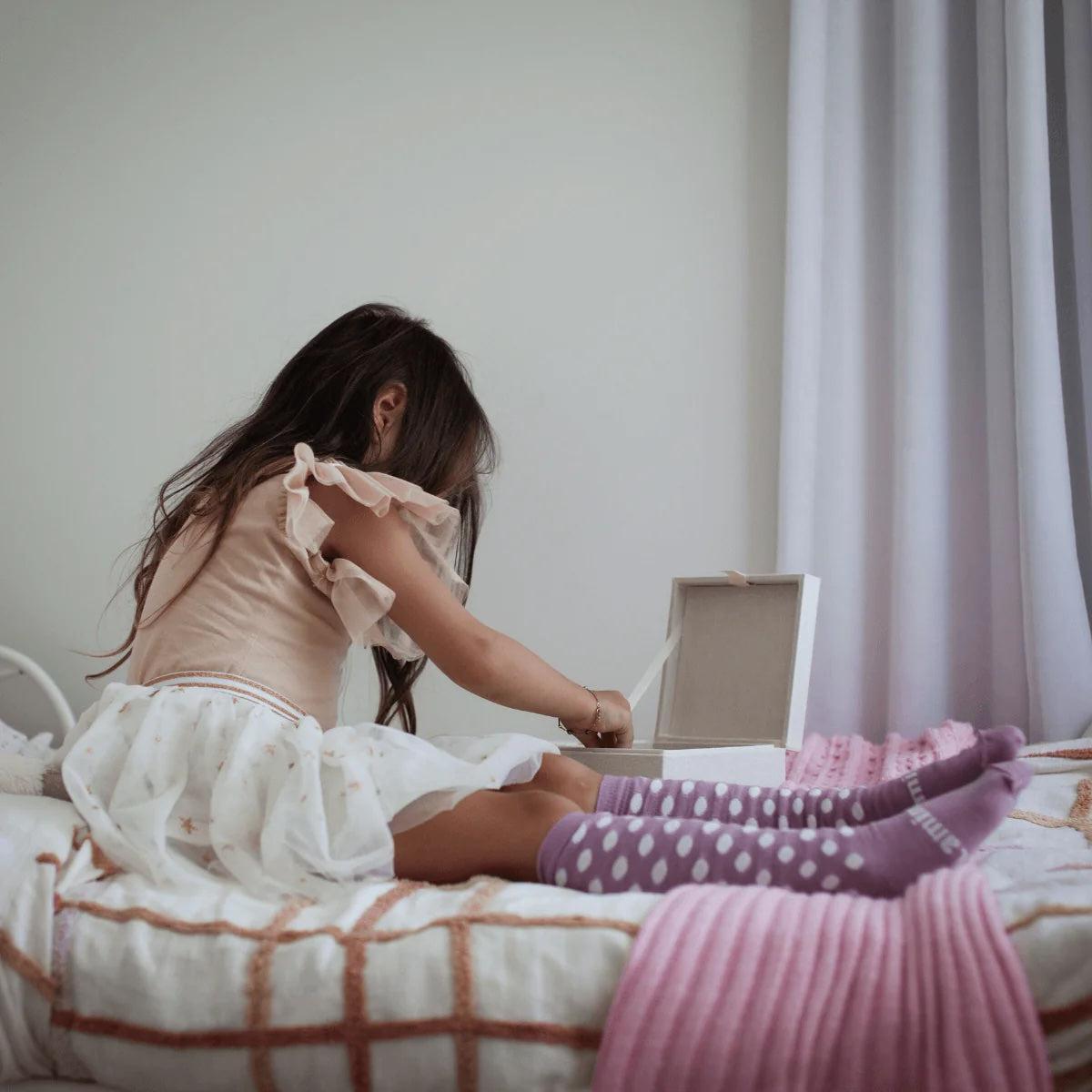 Baby & Kids Knee High Socks | Jemima - Merino & Me