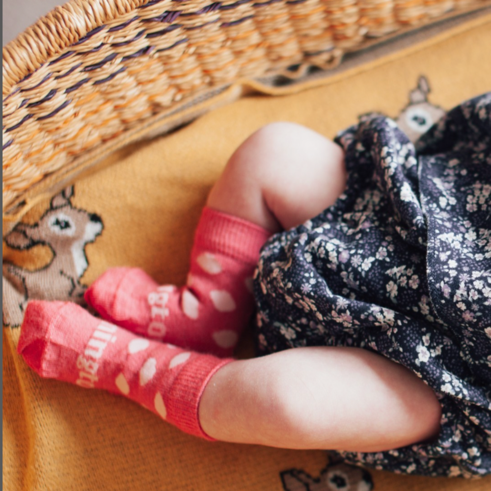 Baby & Kids Crew Socks | Pippa - Merino & Me