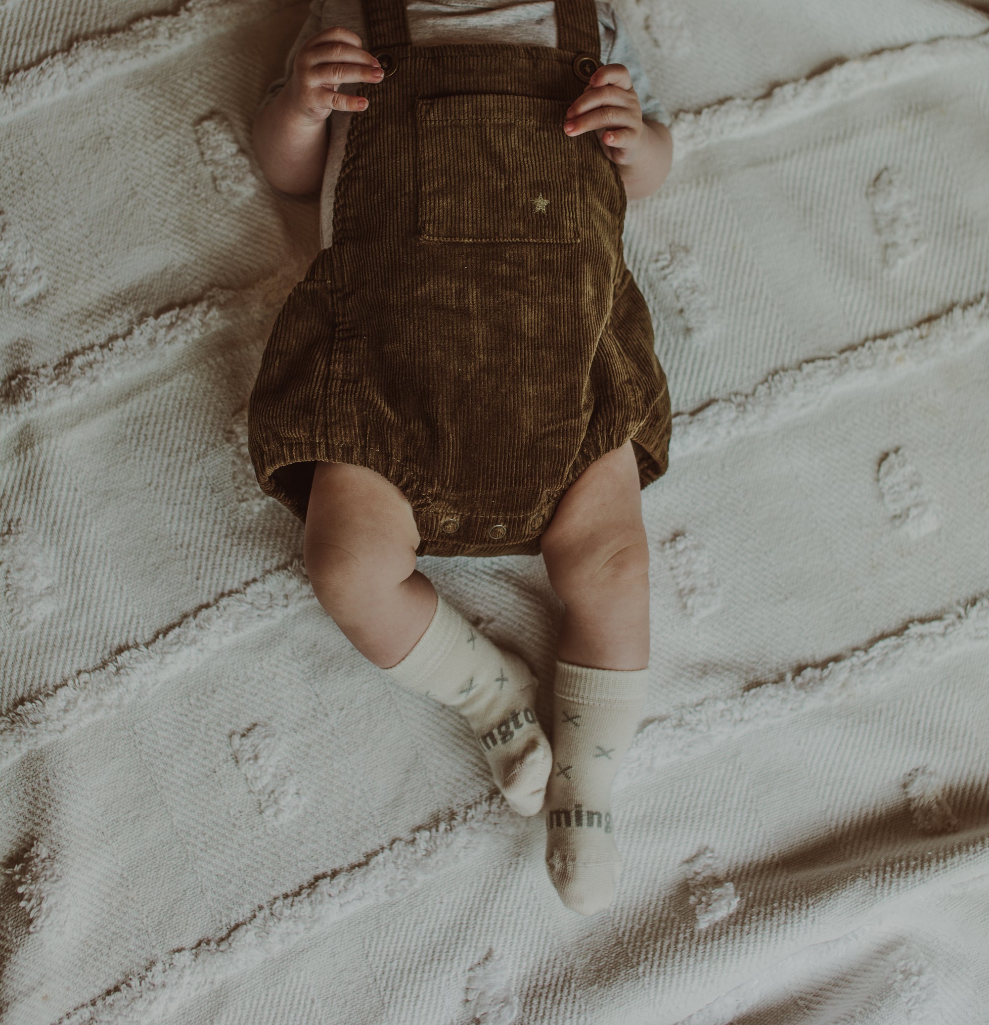 Baby & Kids Crew Socks | Fox - Merino & Me