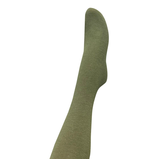 Ladies Merino Tights | Luxe Olive