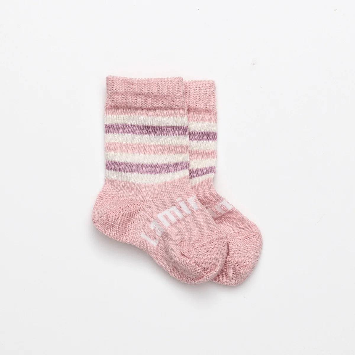 Baby & Kids Crew Socks | Lyla - Merino & Me