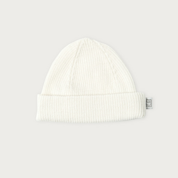 Merino Rib Hat | Cream