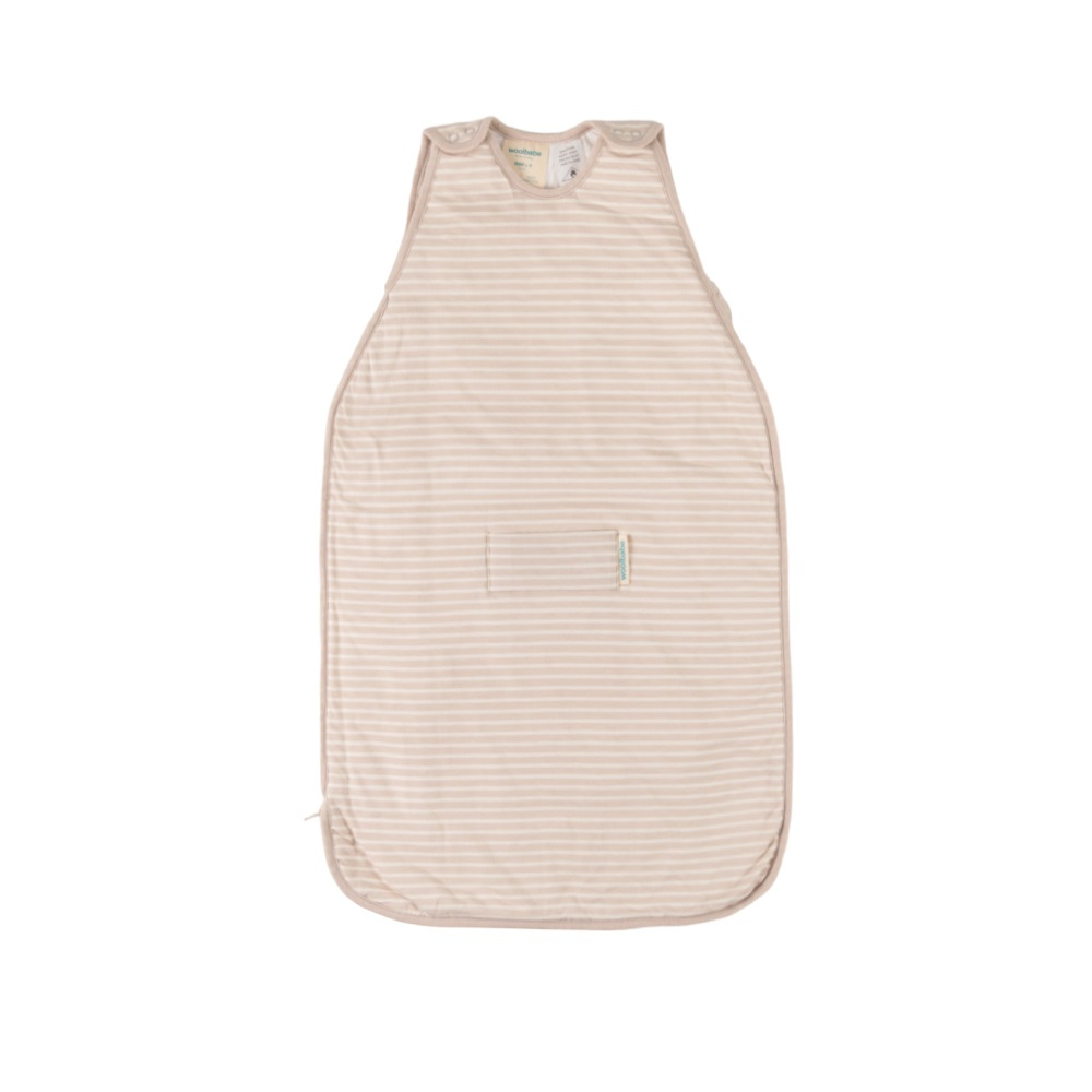 Mini Duvet Side Zip Sleep Sack | Dune Stripe - Merino & Me