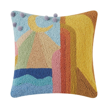 Wool Hook Cushion | One Day Pom Pom