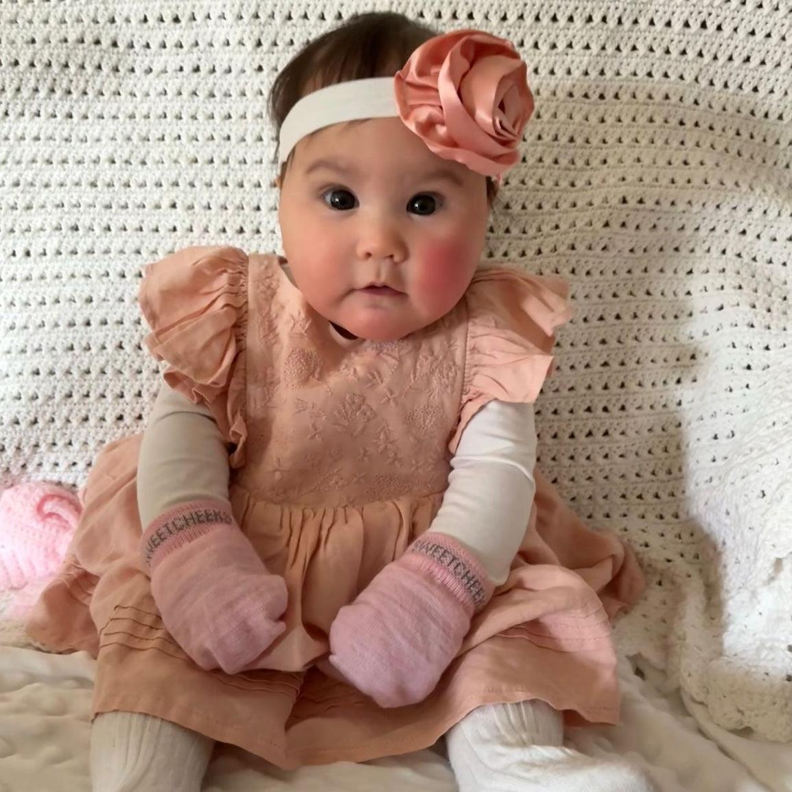 Baby Mittens | Ballet Pink