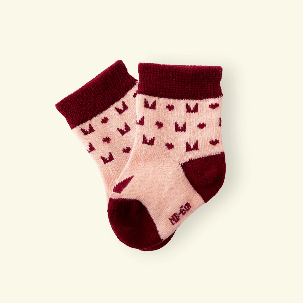 Baby Crew Socks | Plum