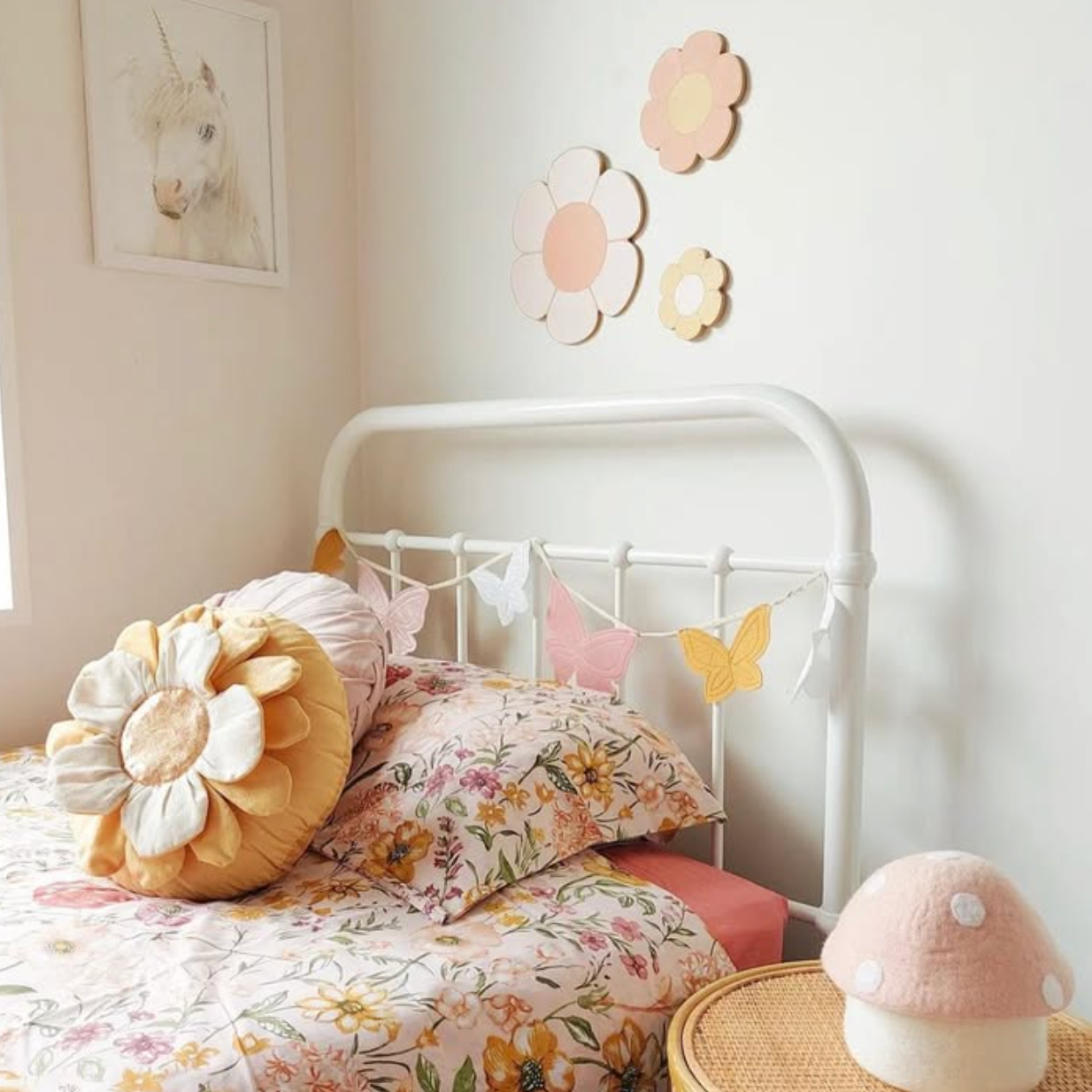 Medium Toadstool Trinket Box | Blush