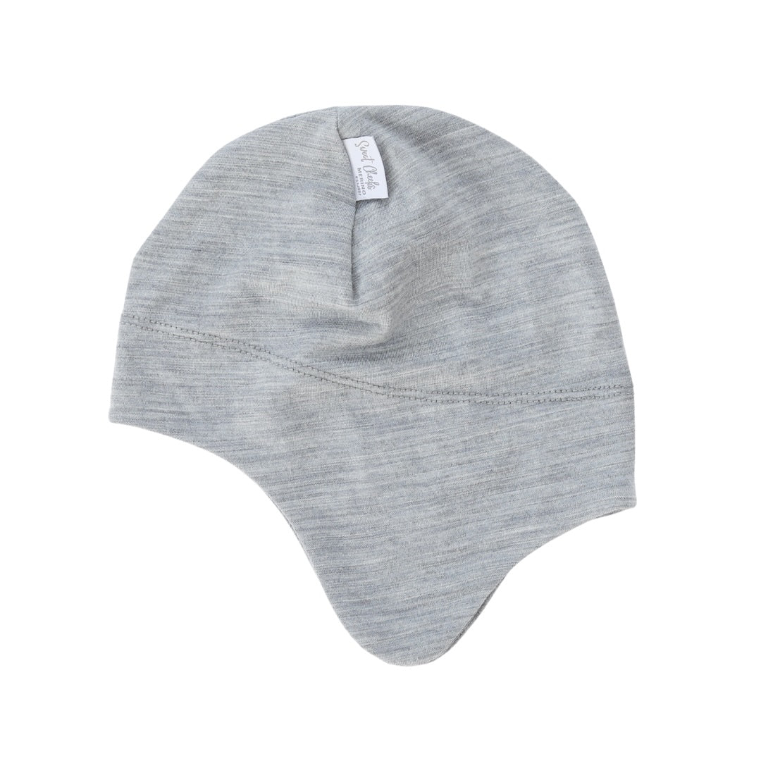 Snug Beanie | Grey Marle - Merino & Me