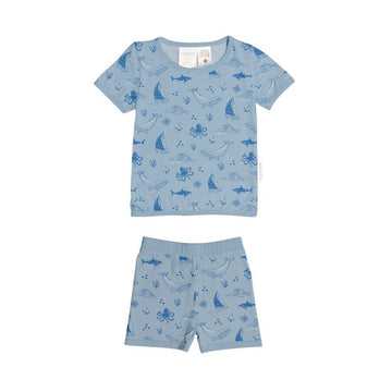 Summer Pyjama Set | Glacier Sail Away