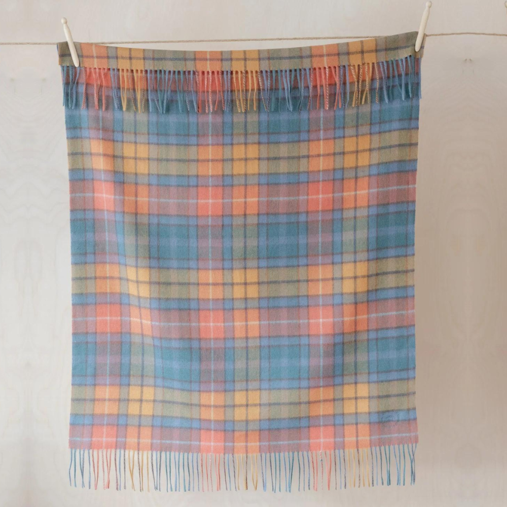 Lambswool Baby Blanket | Buchanan Antique Tartan - Merino & Me