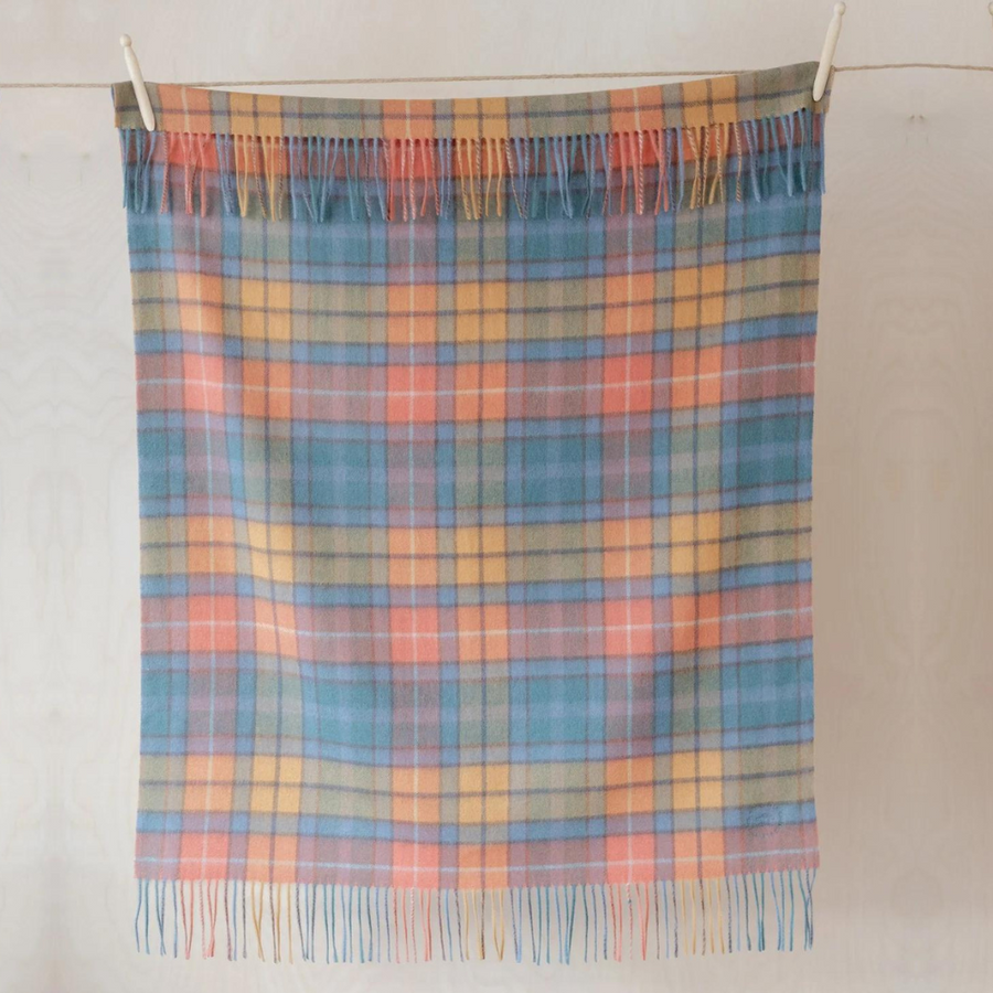 Lambswool Baby Blanket | Buchanan Antique Tartan - Merino & Me
