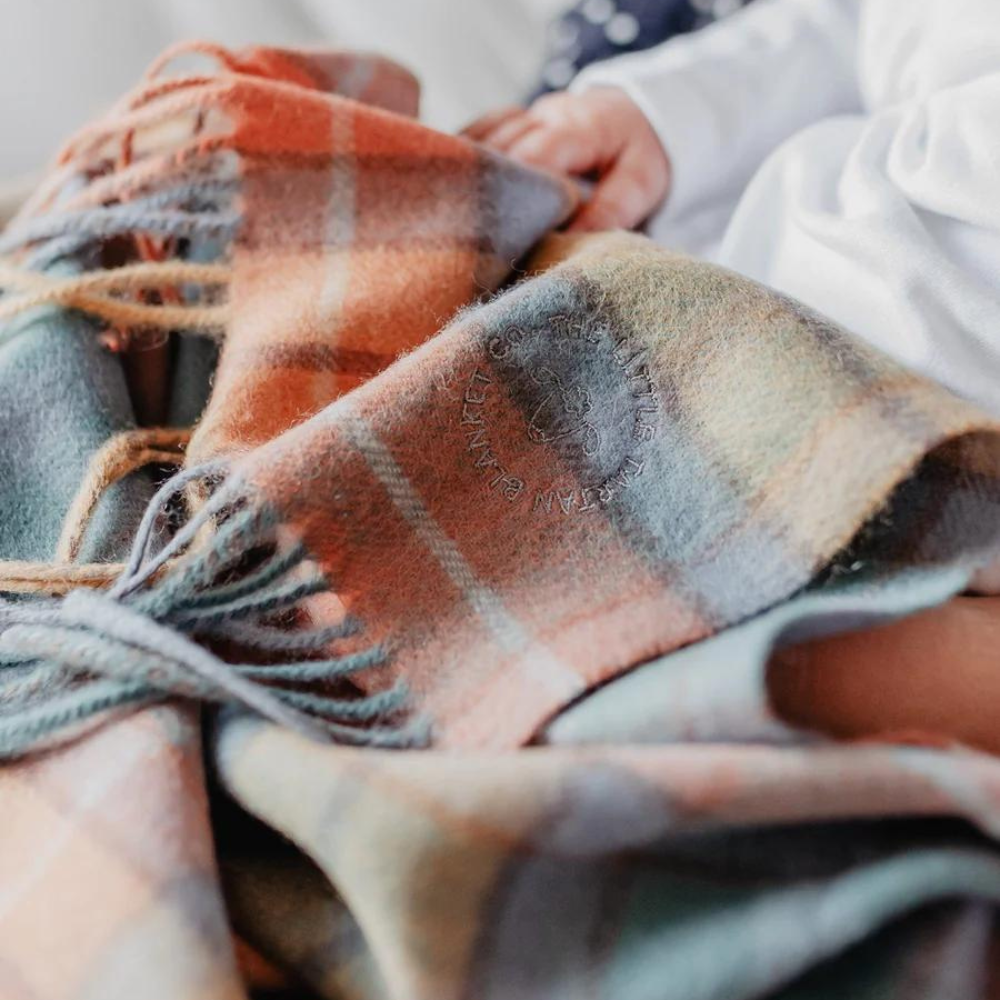 Lambswool Baby Blanket | Buchanan Antique Tartan - Merino &amp; Me
