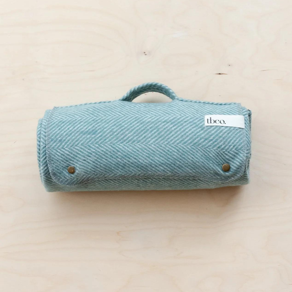 Recycled Wool Small Picnic Blanket - Merino & Me
