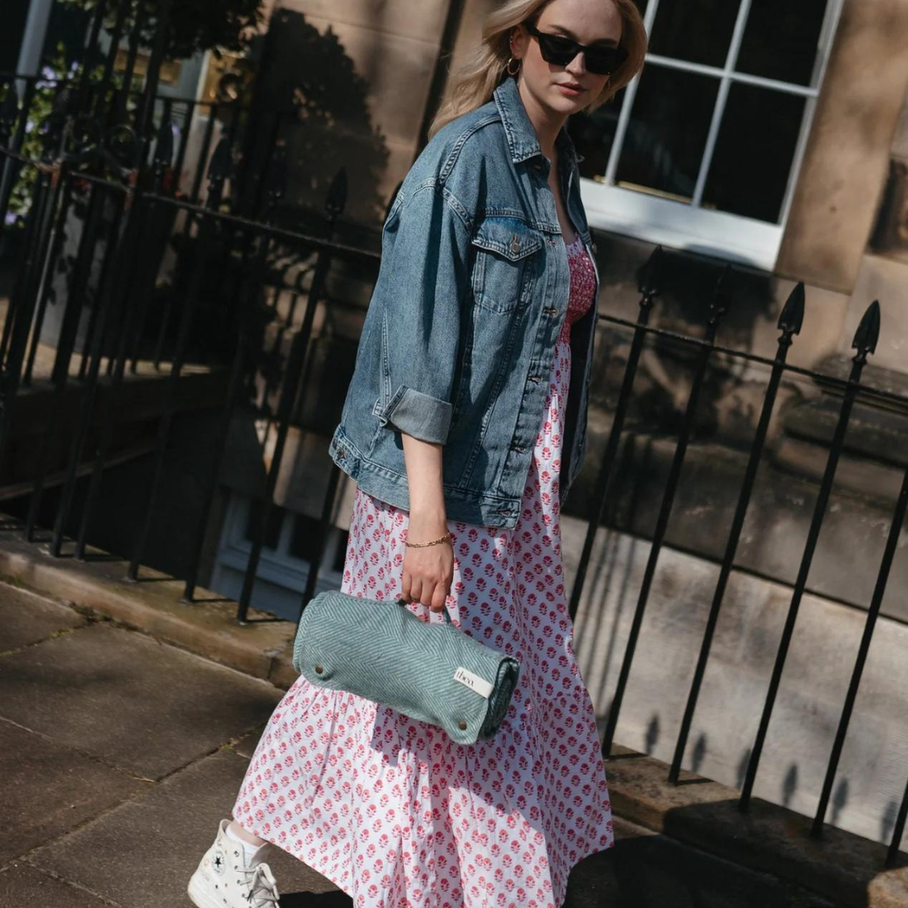 Recycled Wool Small Picnic Blanket - Merino & Me